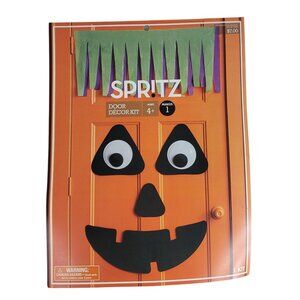 Spritz Door Decor Kit Jack O'Lantern Pumpkin 51 Pieces Instructions 2016 NEW